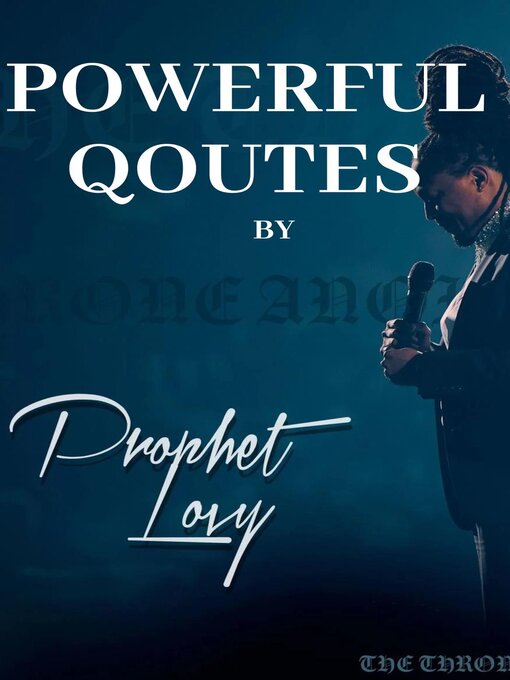 Title details for Prophet Lovy Elias Qoutes by Prince - Available